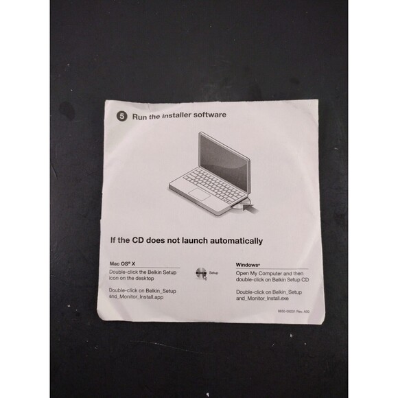 Belkin Driver Disc Wi-Fi Router N150 Setup & User Manual CD Software - Picture 3 of 3